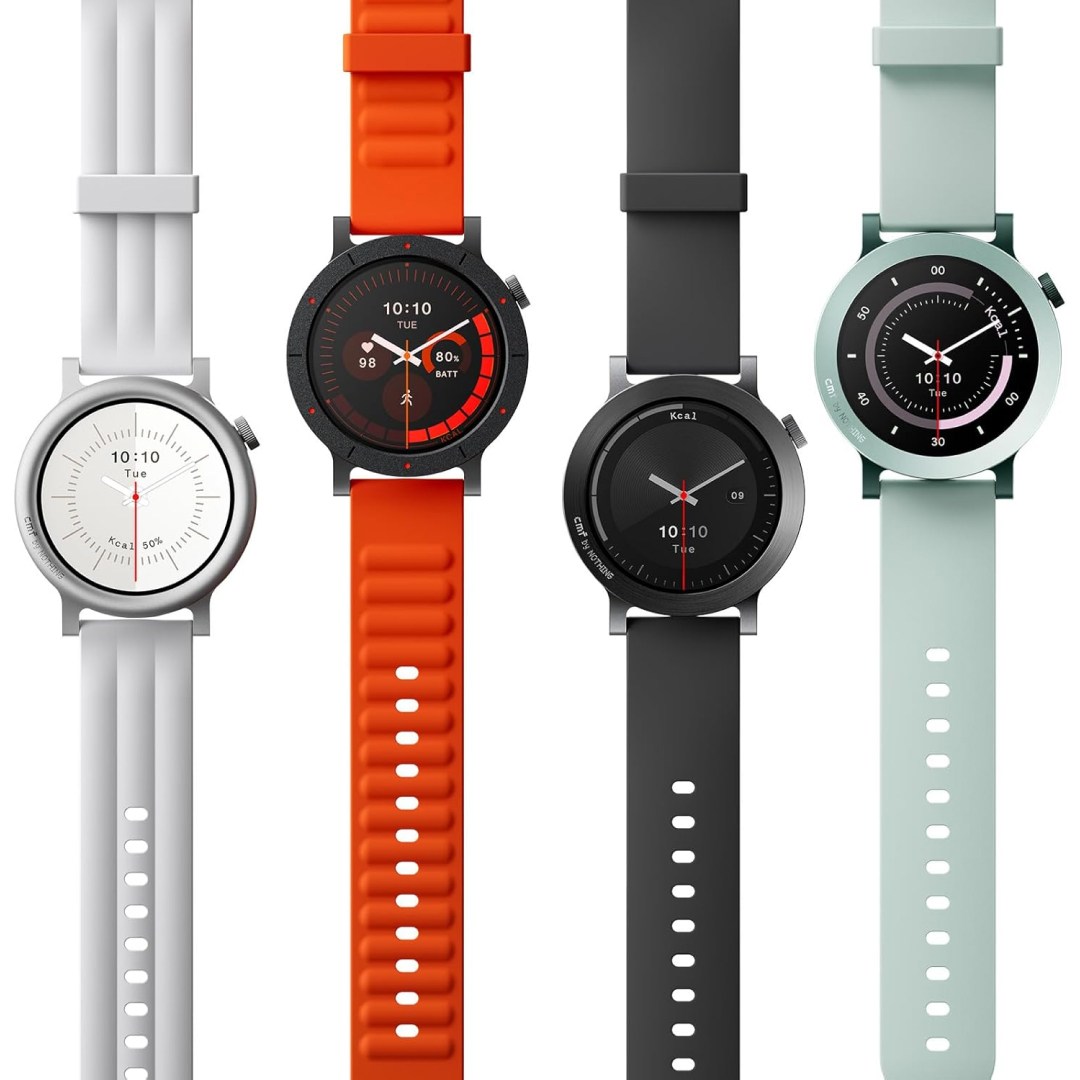 عکس ساعت هوشمند CMF Watch 3 Pro ناتینگ | 1.43 اینچ ساعت هوشمند CMF Watch 3 Pro ناتینگ | رنگبندی