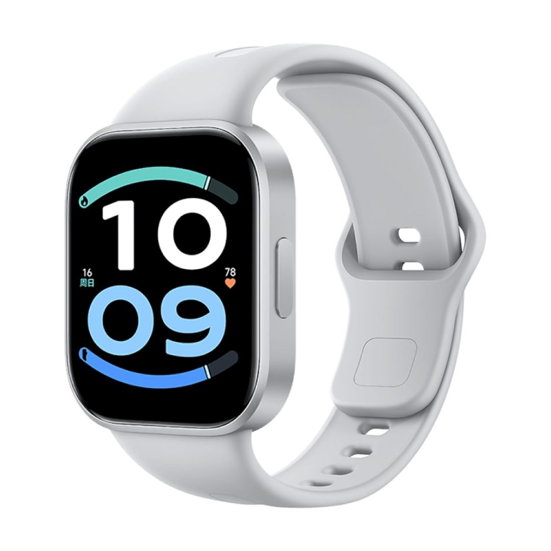 عکس ساعت هوشمند Redmi Watch 6 Active شیائومی | 1.85 اینچ ساعت هوشمند شیائومی مدل Redmi Watch 6 Active | رنگ نقره ای