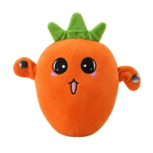 عروسک پولیشی Fruit Sensing Rhythm Toy | پیانویی و تعاملی با ارتفاع 20cm | طرح هویج نارنجی