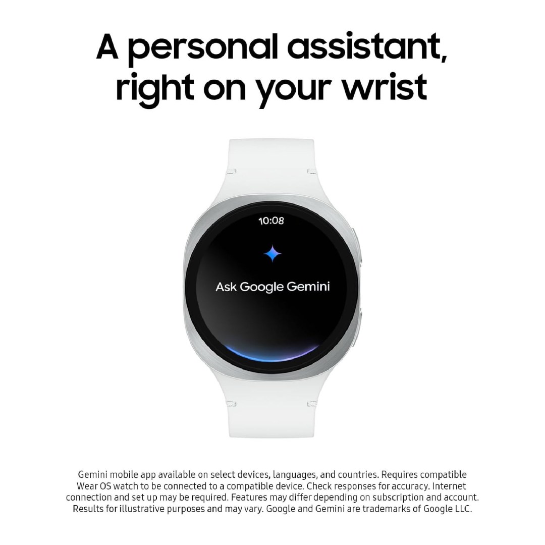 عکس ساعت هوشمند Galaxy Watch8 سامسونگ مدل 44 میلیمتر | 1.47 اینچ ساعت هوشمند Galaxy Watch8 سامسونگ مدل 44 میلیمتر | 1.47 اینچ | سفید