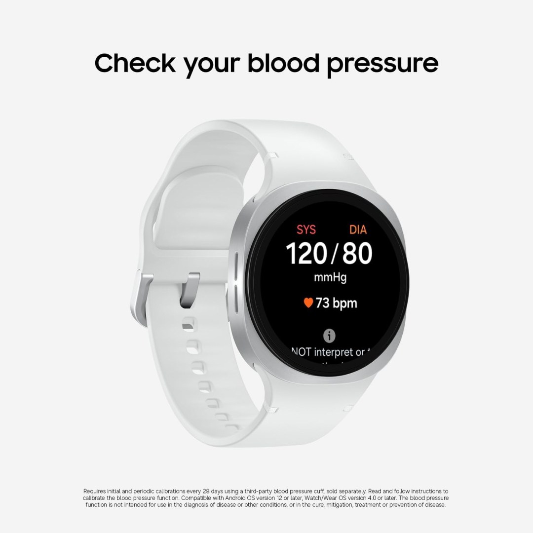 عکس ساعت هوشمند Galaxy Watch8 سامسونگ مدل 44 میلیمتر | 1.47 اینچ ساعت هوشمند Galaxy Watch8 سامسونگ مدل 44 میلیمتر | 1.47 اینچ | سفید