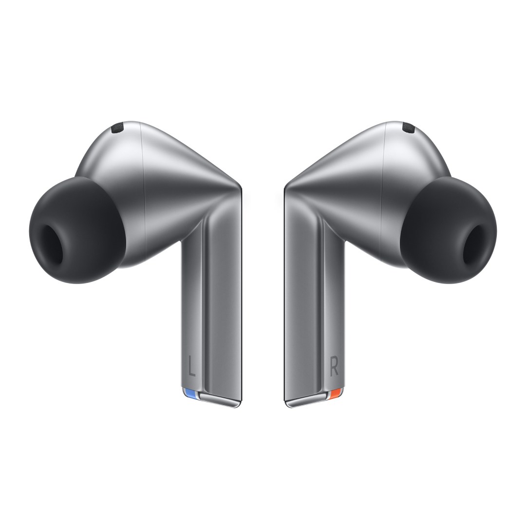 عکس هندزفری بلوتوثی سامسونگ Galaxy Buds3 Pro ایرپاد بلوتوثی سامسونگ مدل Galaxy Buds3 Pro | رنگ نقرهای