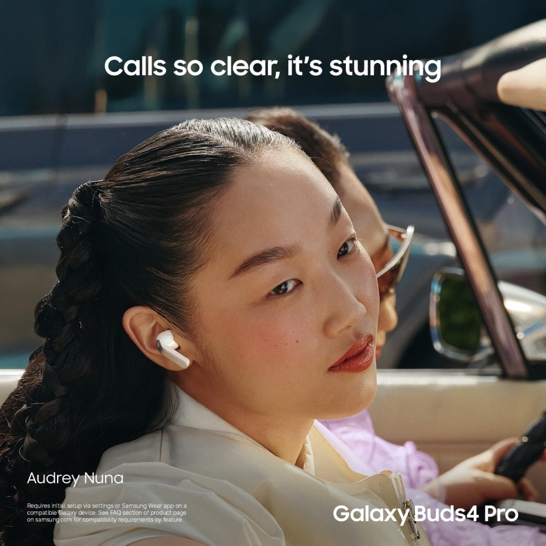 عکس هندزفری بلوتوثی سامسونگ Galaxy Buds4 Pro هدفون بلوتوثی سامسونگ مدل Galaxy Buds4 Pro | نویز کنسلینگ تماس