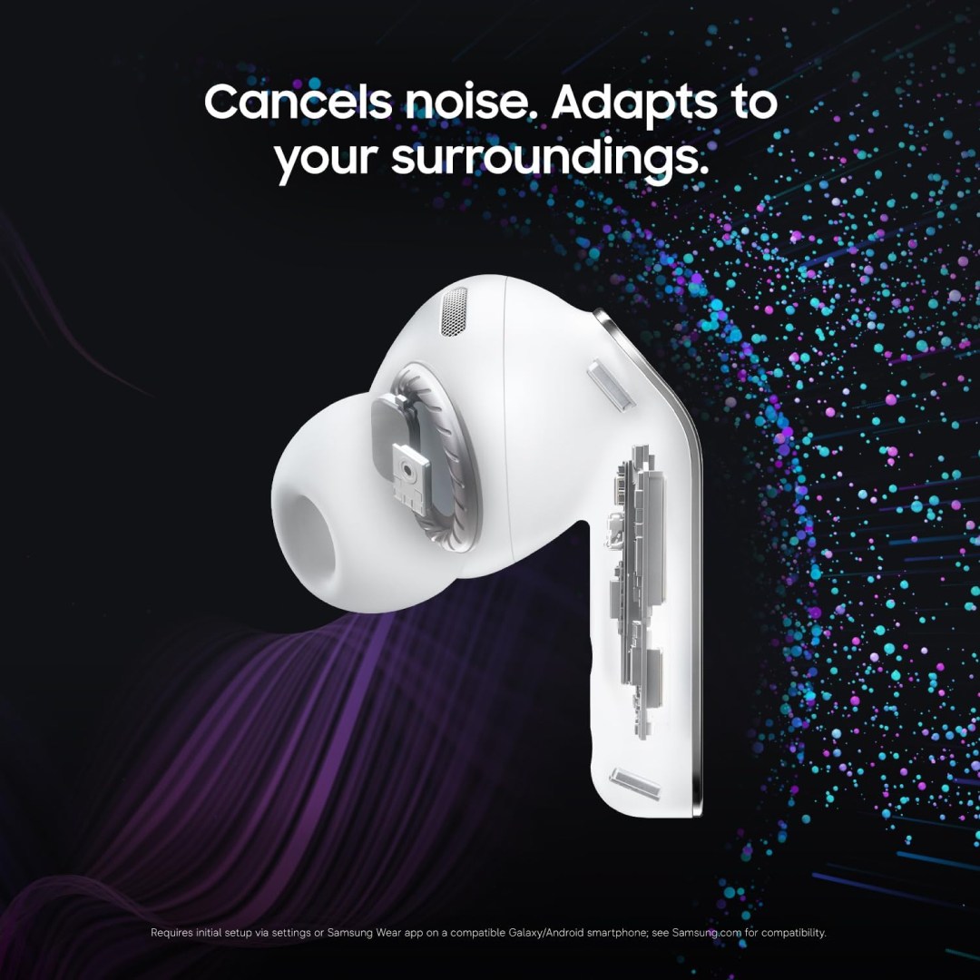 عکس هندزفری بلوتوثی سامسونگ Galaxy Buds4 Pro هدفون بلوتوثی سامسونگ مدل Galaxy Buds4 Pro | نویز کنسلینگ