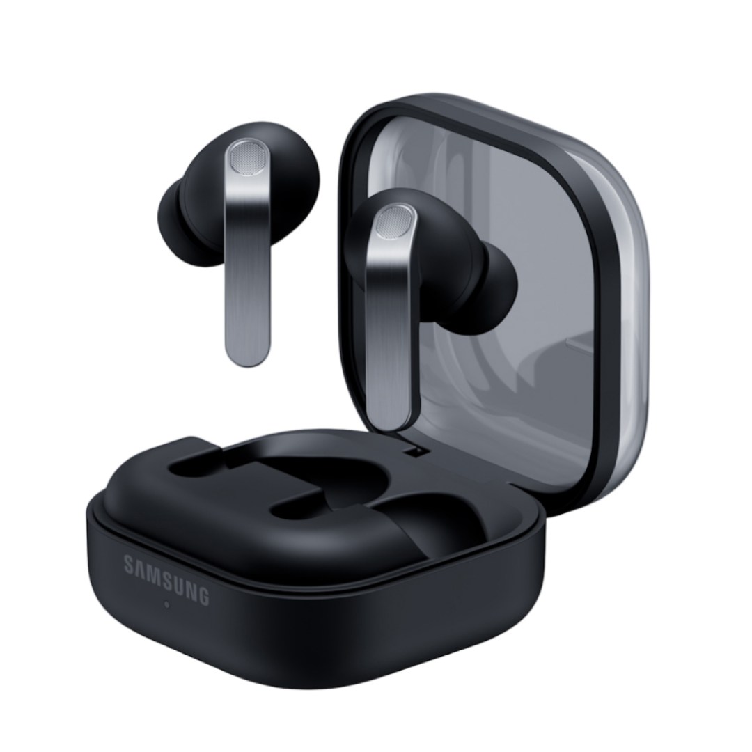 هدفون بلوتوثی سامسونگ مدل Galaxy Buds4 Pro | گوشی‌ها و کیس مشکی