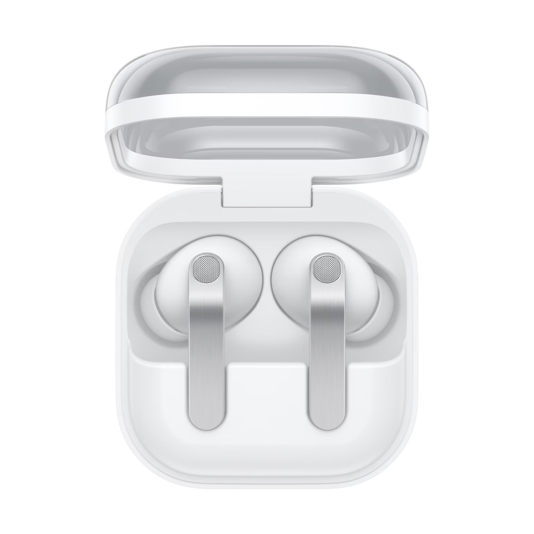 هدفون بلوتوثی سامسونگ مدل Galaxy Buds4 Pro | کیس رنگ سفید