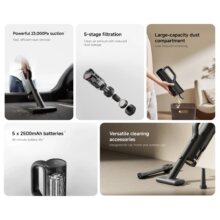 جارو شارژی میجیا مدل MJXCQ01QW | ویژگی‌ها