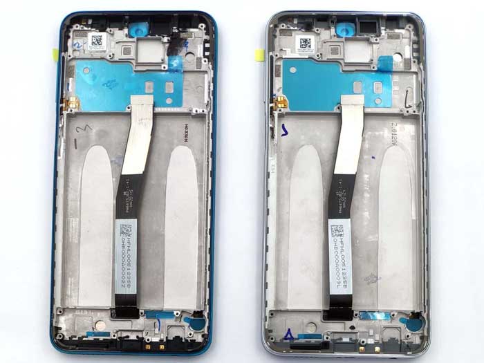عکس کیفیت و انواع ال سی دی گوشی اندروید؛ تفاوت SVC، اورجینال، چین، OLED، IC و استوک قایسه دو مجموعه نمایشگر Redmi Note 9S / Note 9 Pro