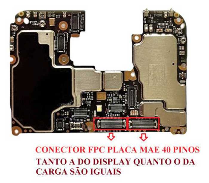 عکس کیفیت و انواع ال سی دی گوشی اندروید؛ تفاوت SVC، اورجینال، چین، OLED، IC و استوک نمای نزدیک برد و اتصال فلت گوشی