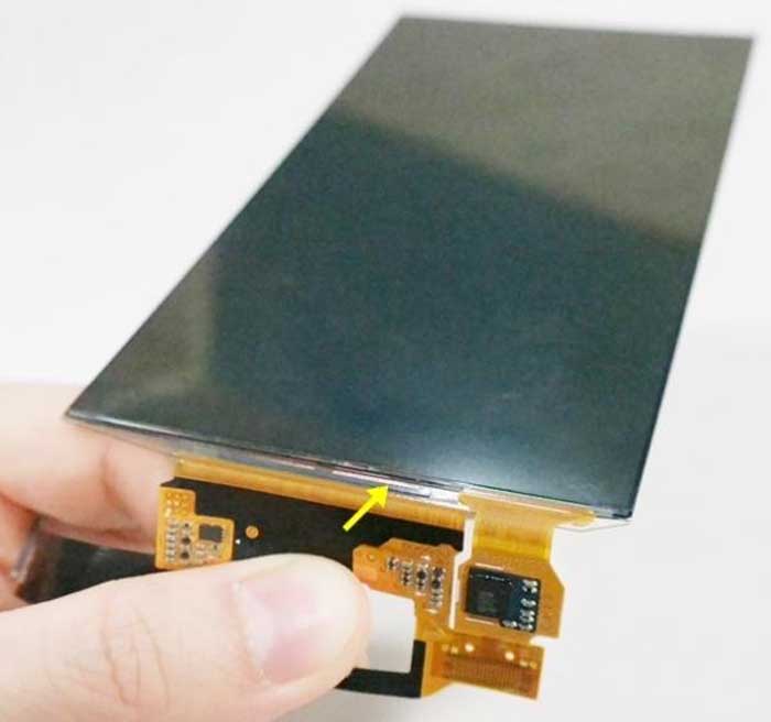 عکس کیفیت و انواع ال سی دی گوشی اندروید؛ تفاوت SVC، اورجینال، چین، OLED، IC و استوک نمای پشت نمایشگر و فلت آن