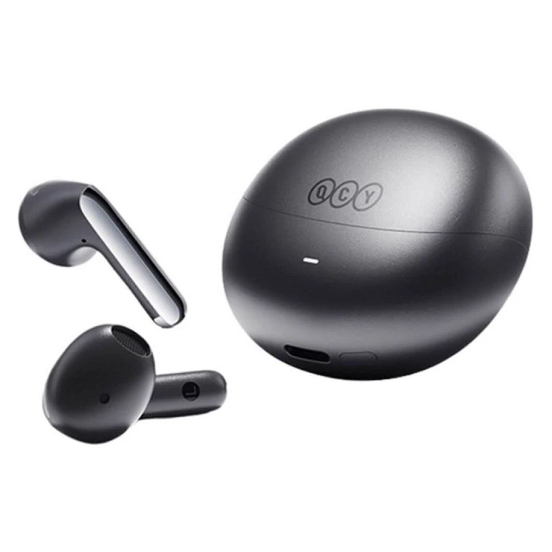 هدفون بلوتوثی کیو سی وای مدل HT10 AilyBuds Pro | رنگ مشکی