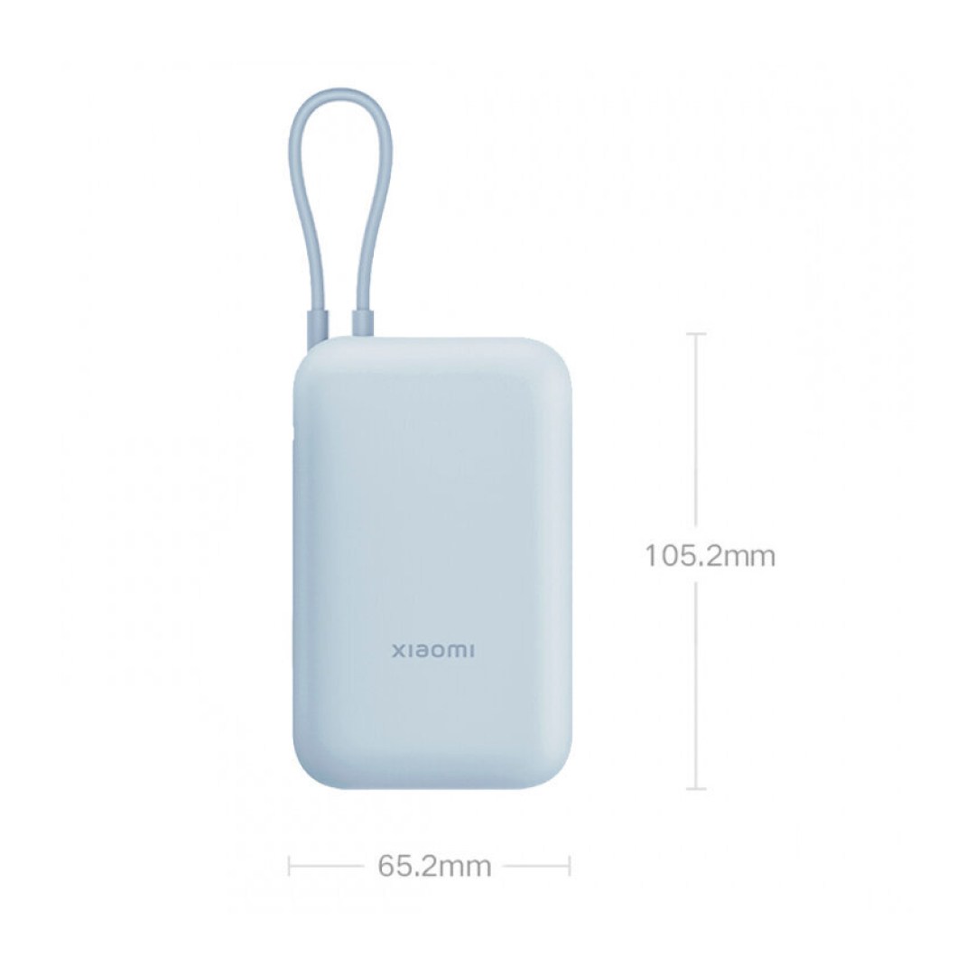 پاوربانک 22.5 وات شیائومی مدل P15ZM ظرفیت 10000 میلی آمپر ساعت | ابعاد