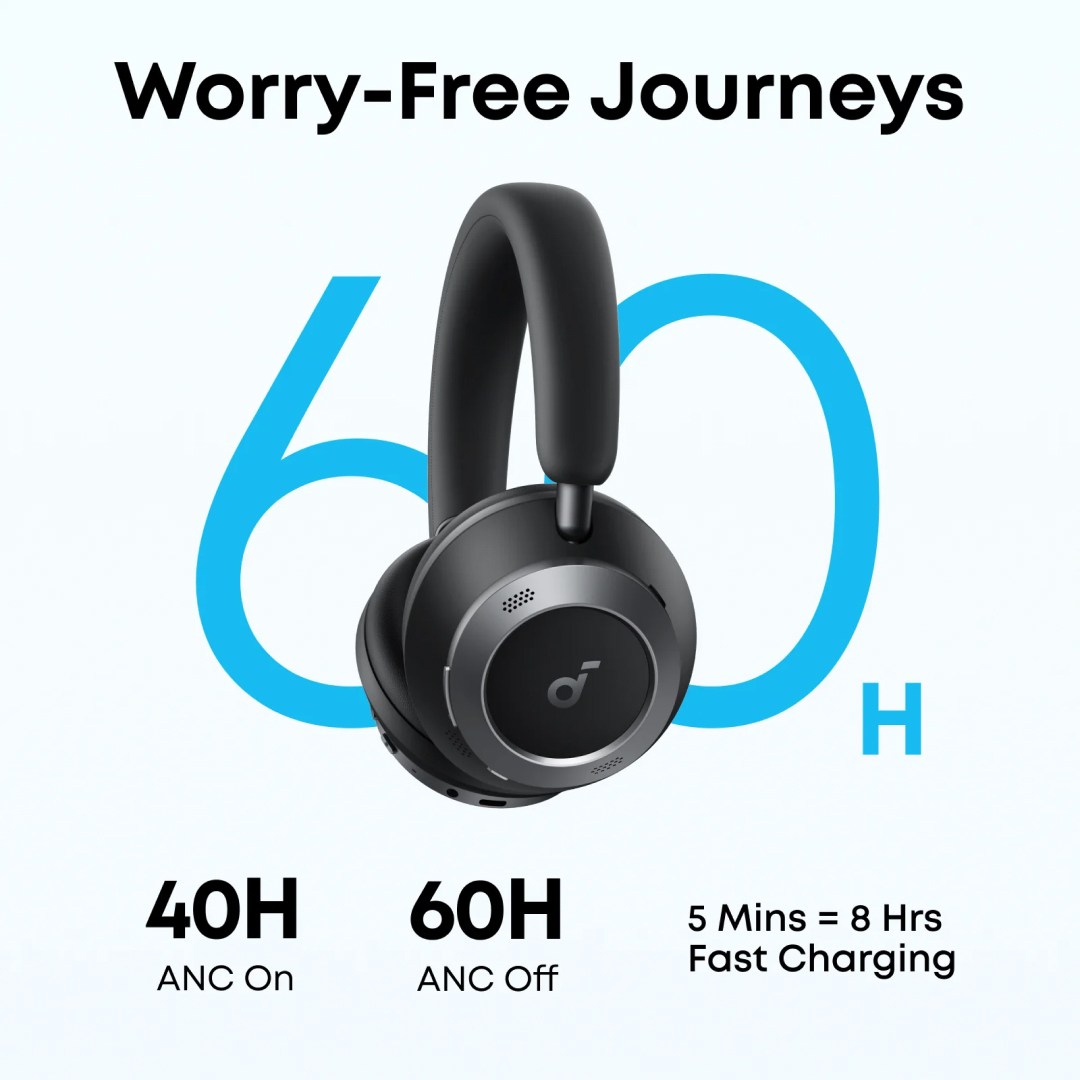 عکس هدفون بلوتوثی انکر مدل Soundcore Space One Pro عکس هدفون بلوتوثی انکر مدل Soundcore Space One Pro