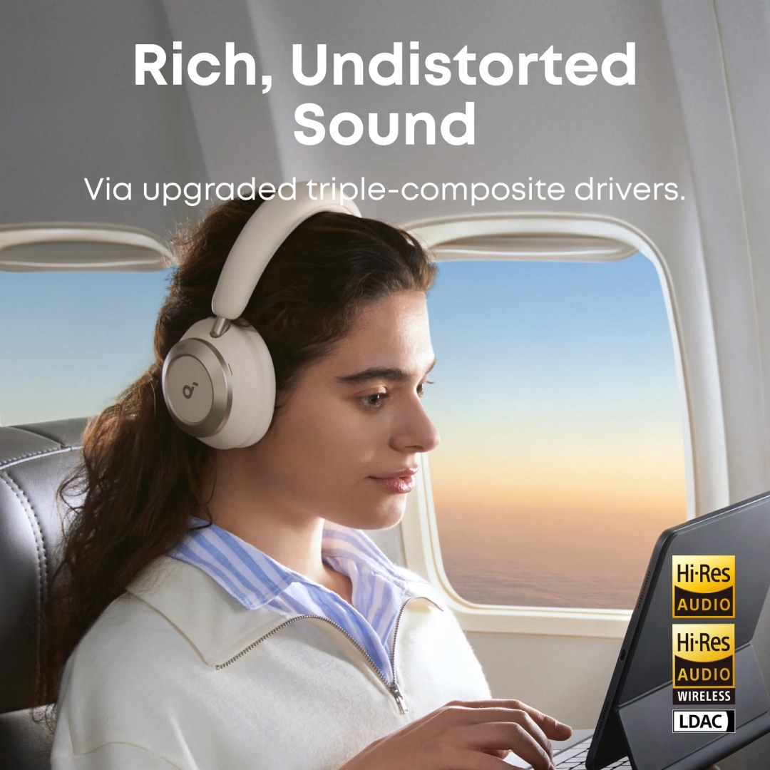 عکس هدفون بلوتوثی انکر مدل Soundcore Space One Pro عکس هدفون بلوتوثی انکر مدل Soundcore Space One Pro