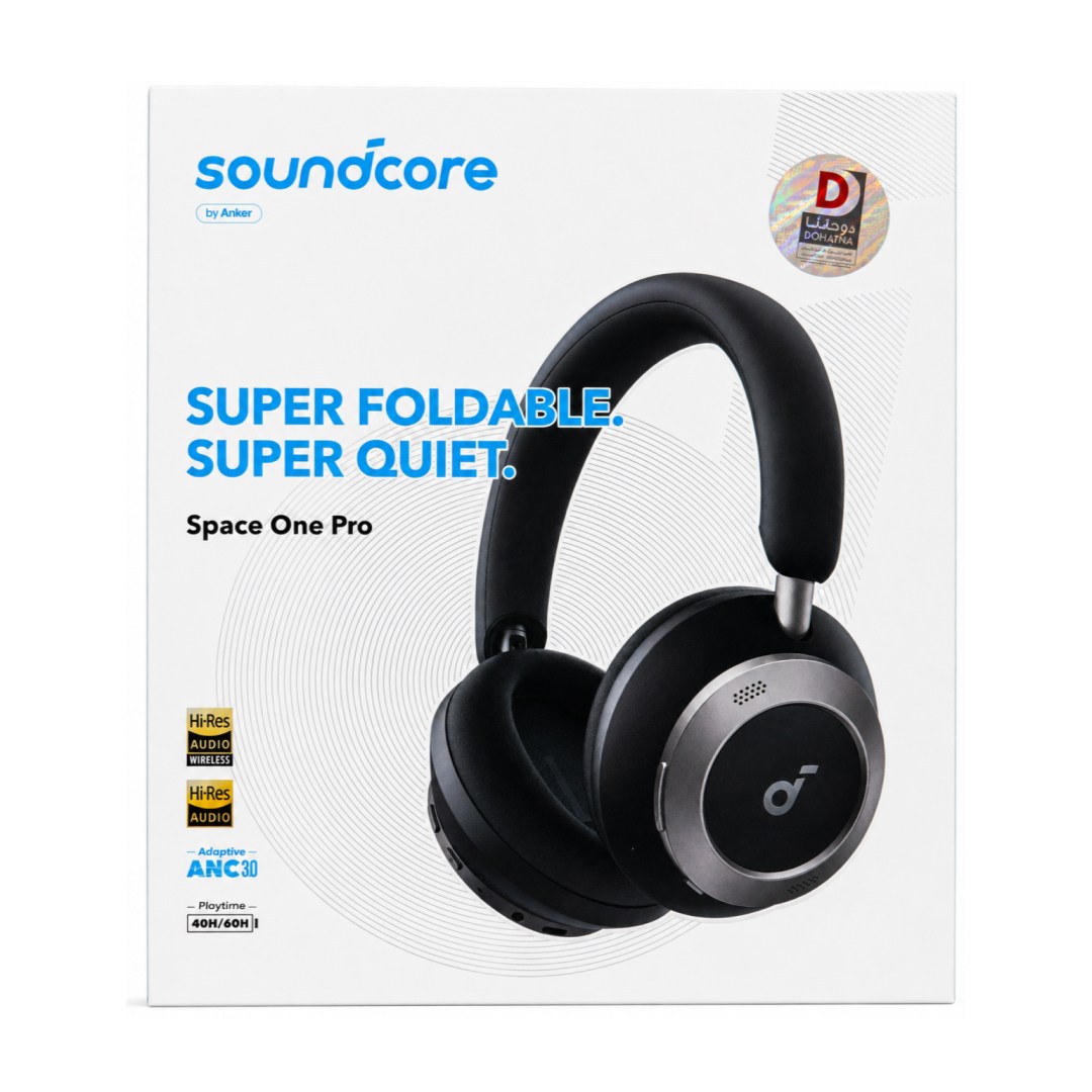 عکس هدفون بلوتوثی انکر مدل Soundcore Space One Pro هدفون بلوتوثی انکر مدل Soundcore Space One Pro | باکس