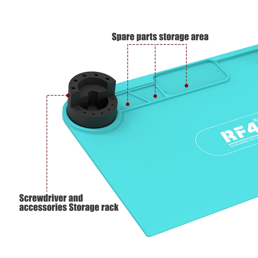 پد انتی استاتیک ضد لغزش سیلیکونی آر اف فور مدل RF-P015