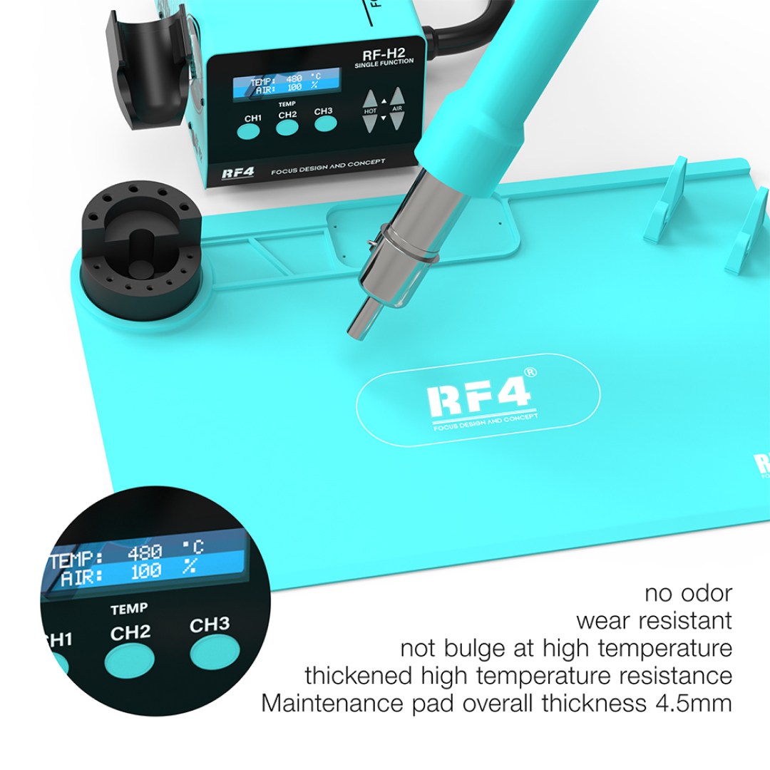 پد انتی استاتیک ضد لغزش سیلیکونی آر اف فور مدل RF-P015
