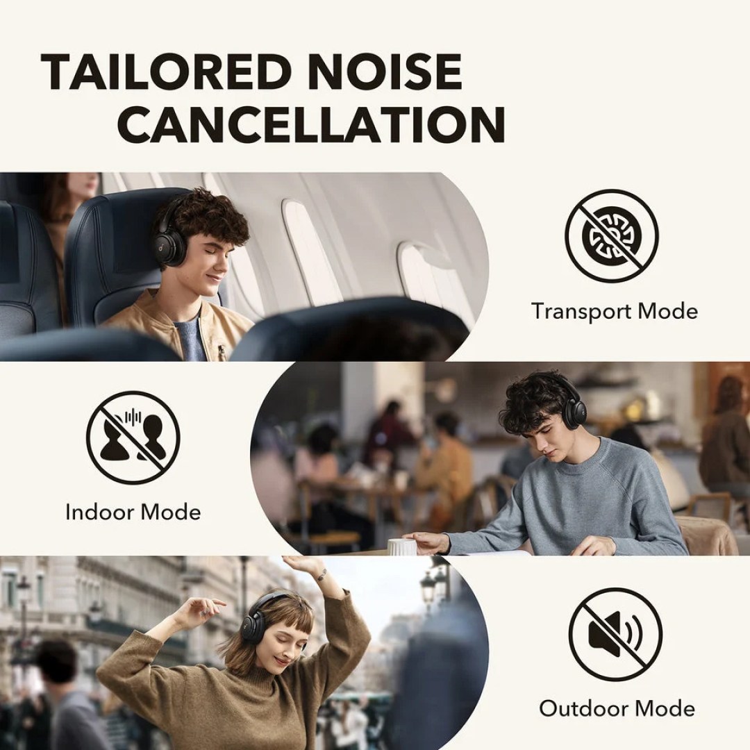 نویز کنسلینگ هدفون بلوتوثی انکر مدل SoundCore Life Q30