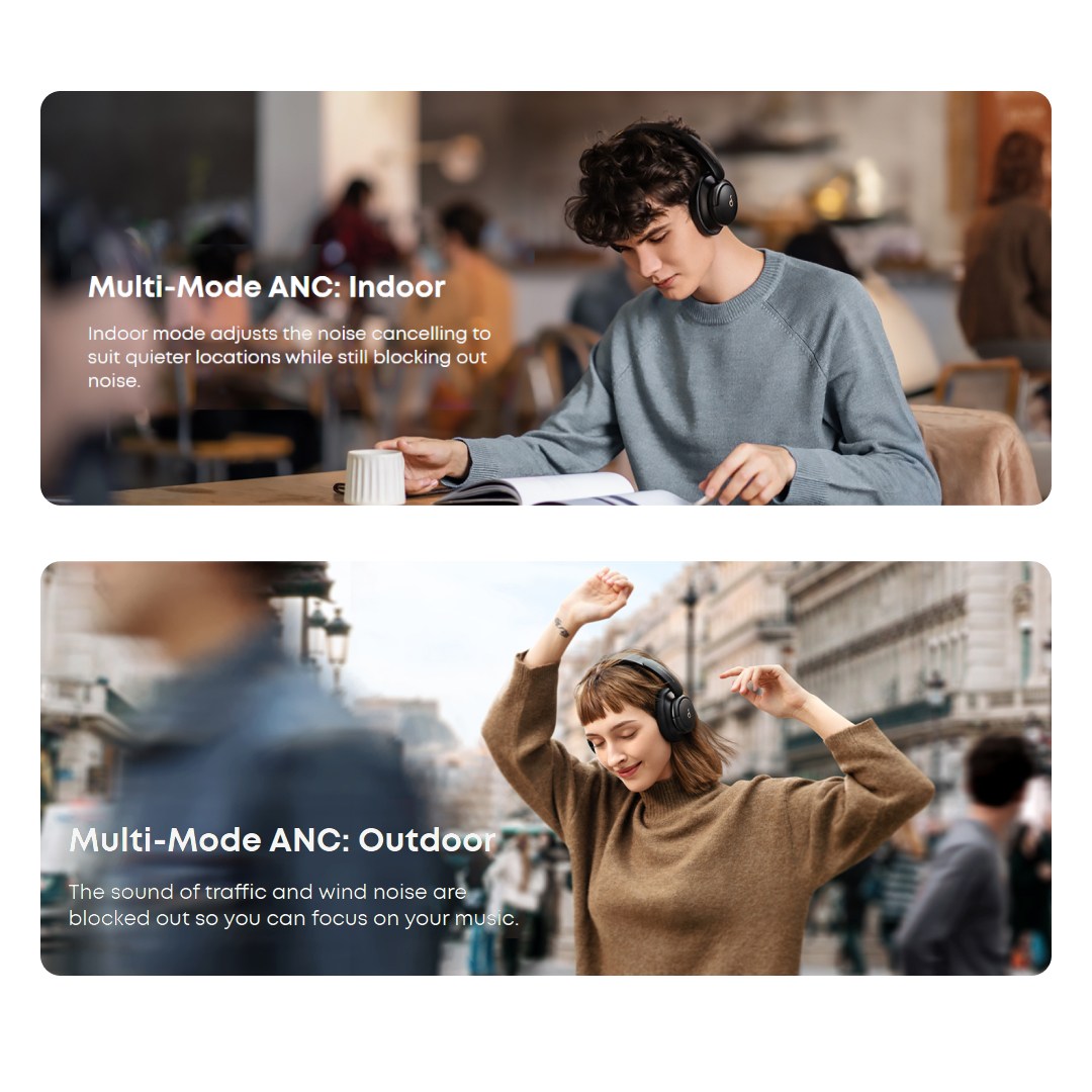هدفون بلوتوثی انکر مدل SoundCore Life Q30