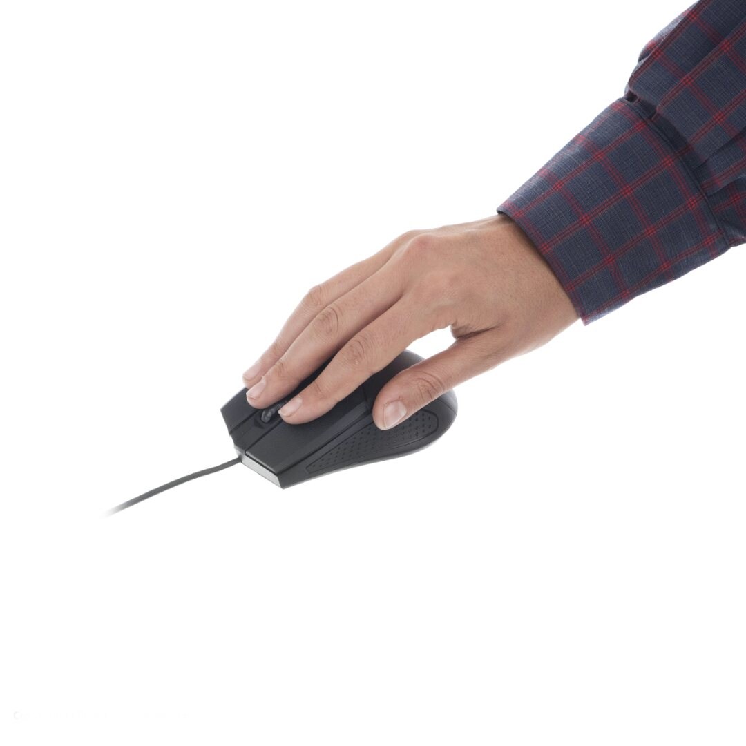 عکس ماوس سیمی میکروفایر مدل M2-X1A ماوس سیمی میکروفایر مدل M2-X1A | رنگ مشکی