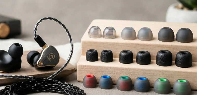 انواع سری سیلیکونی هندزفری Seal In-Ear