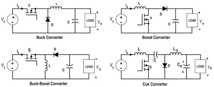 عکس دانشنامه فناوریهای شارژ گوشی؛ استانداردها، پروتکلها و فستشارژ مقایسه Buck و Boost و Cuk و Buck-Boost